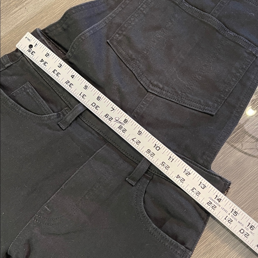 Levi's® Women's Skinny Overalls in SKINNY DIP Jeans Size 27 Black - Picture 7 of 16